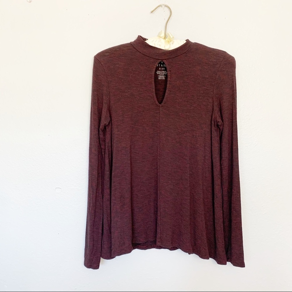 🦅 AMERICAN EAGLE SOFT & SEXY SLUB Keyhole Top